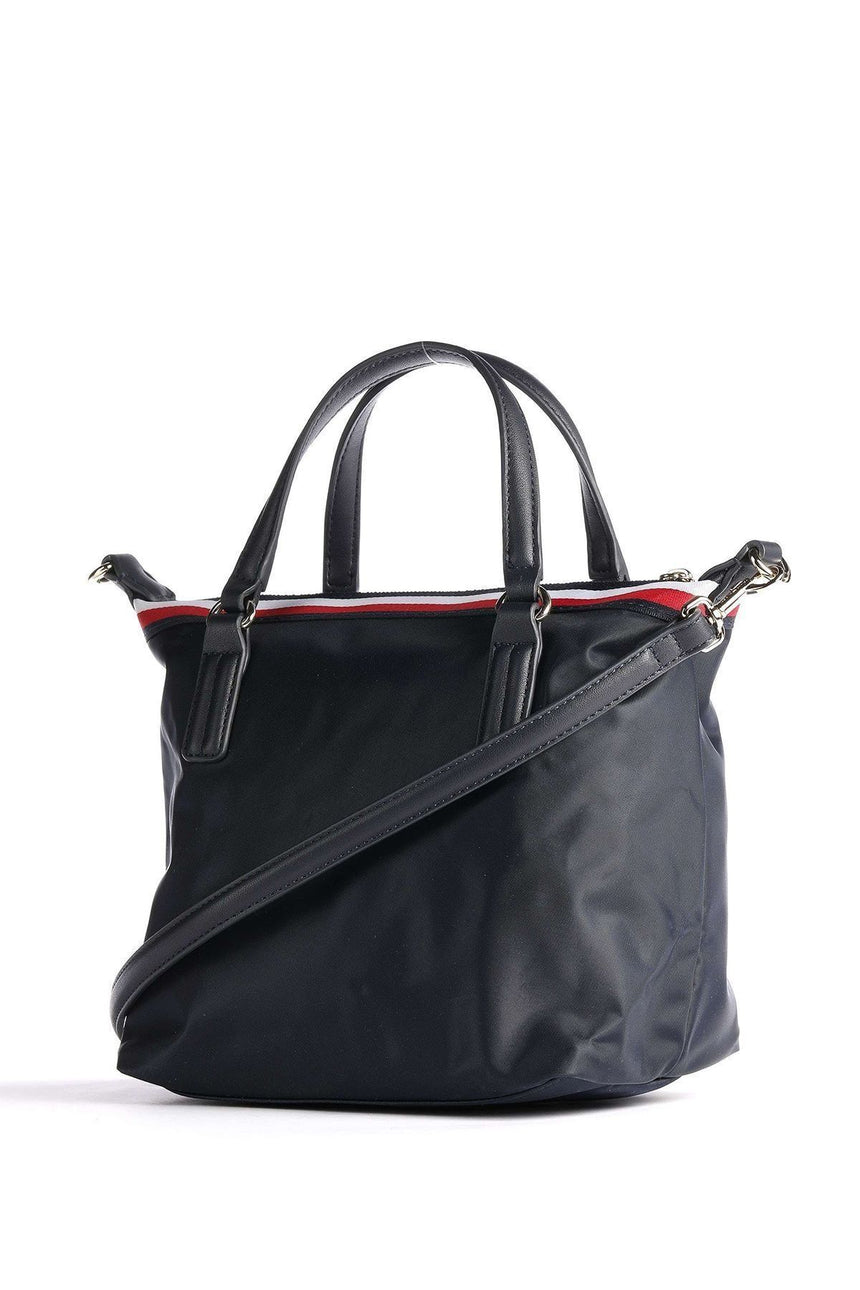 Tommy Hilfiger Poppy Small Tote Corp Kadın El Çantası Sky Captain