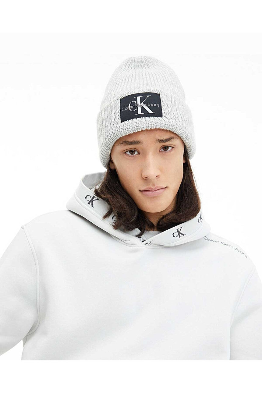 Calvin Klein Monogram WL Erkek Bere Grey