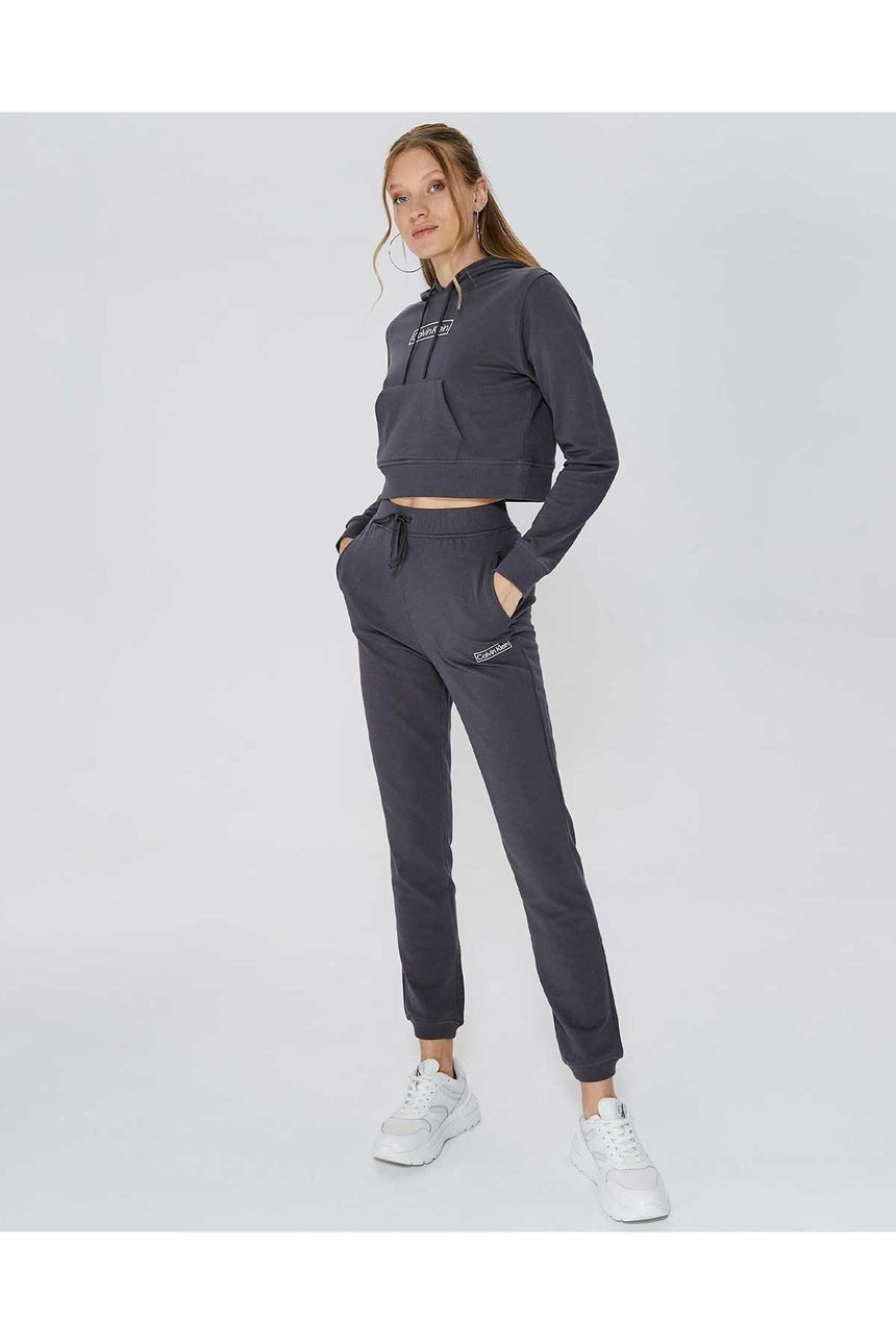 Calvin Klein Hoodie Kadın Sweatshirt Black