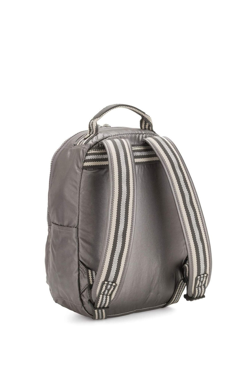 Kipling Seoul S Basic Plus Sırt Çantası Carbon Metallic