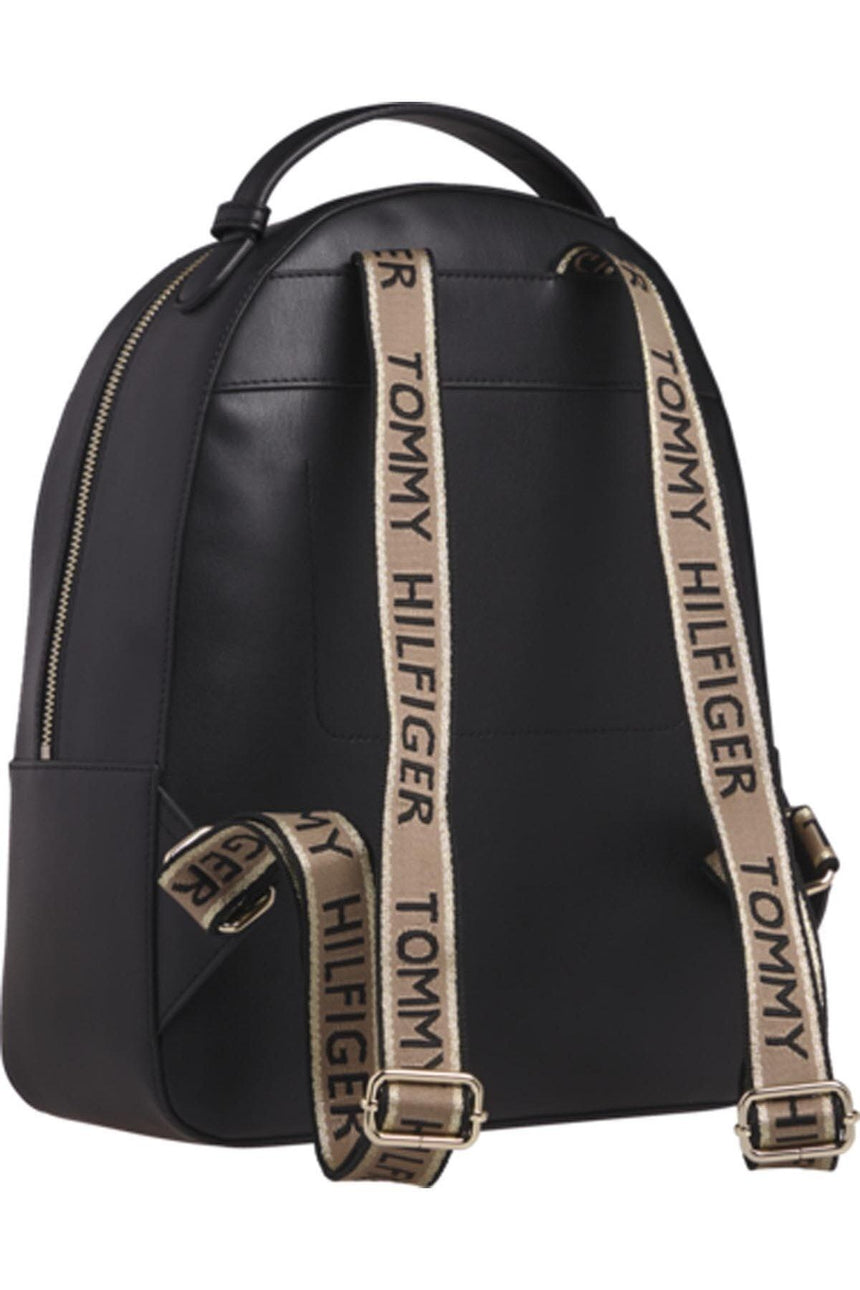 Tommy Hilfiger Iconic Tommy Kadın Sırt Çantası Black
