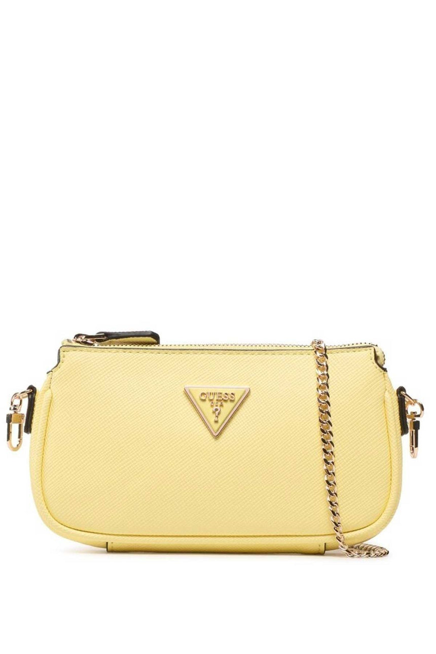 Guess Noelle Pouch Crossbody Çapraz Askılı Kadın Çantası Yellow