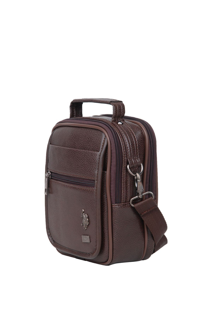 U.s Polo Assn. Çapraz Askılı Erkek Çantası Kahve