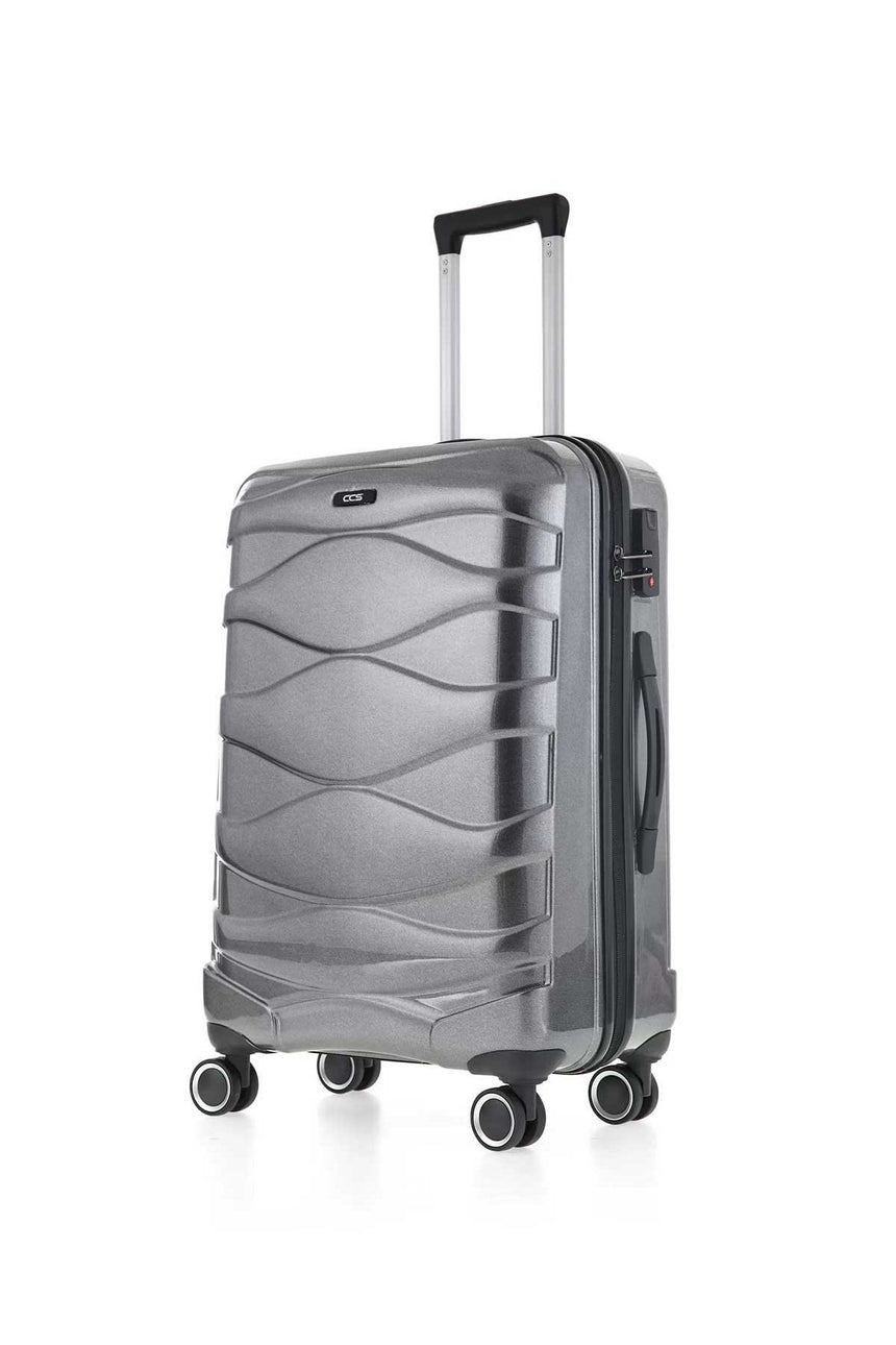 ÇÇS Trolley 75 Cm Valiz Gümüş