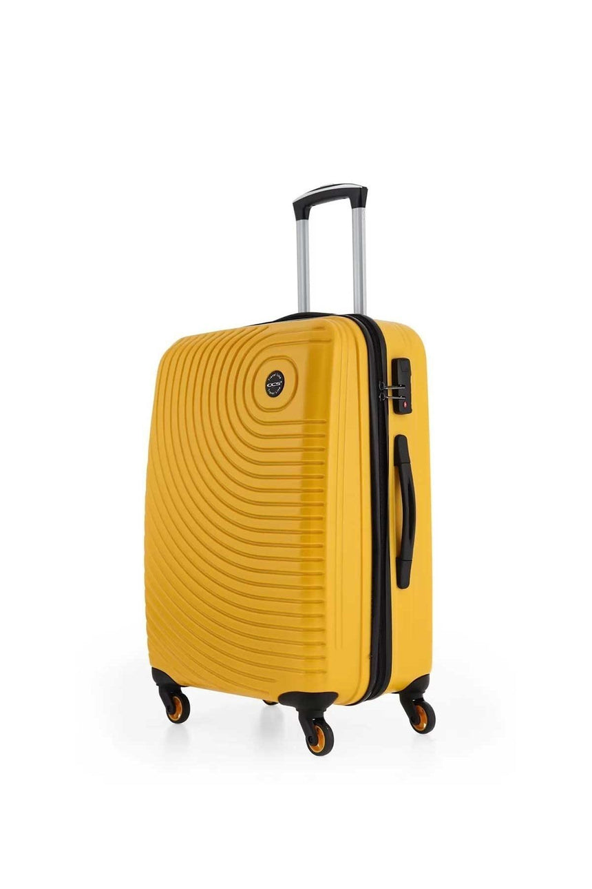 ÇÇS ABS Orta Boy Valiz Sarı