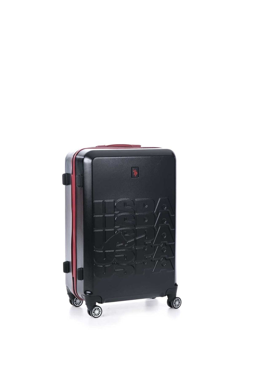 Us Polo Assn Pc Büyük Boy Valiz Siyah