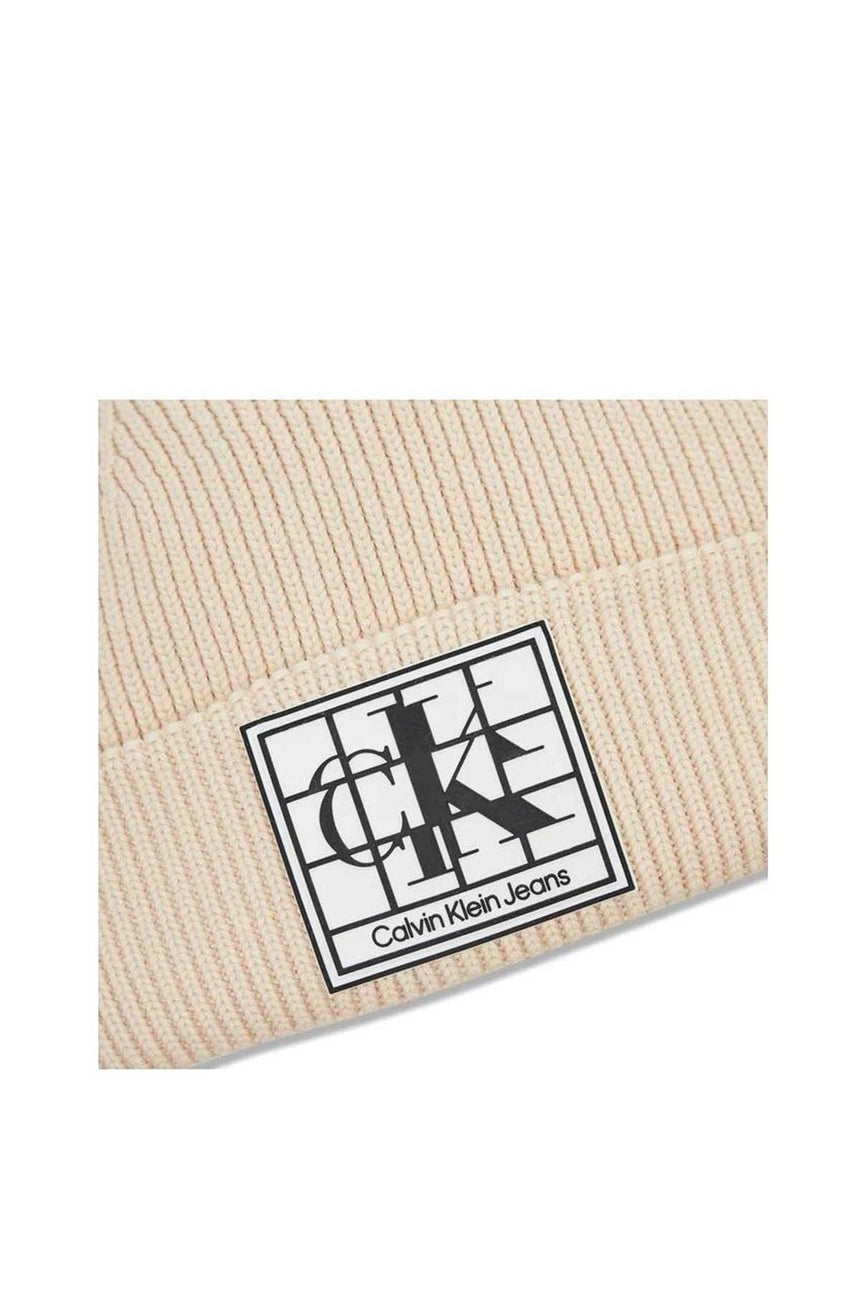 Calvin Klein Short Beanie Bere Beıge