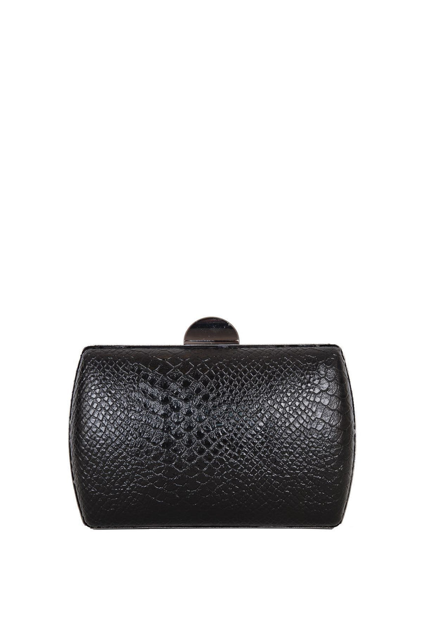 Axpe Zincirli Abiye Çanta Siyah