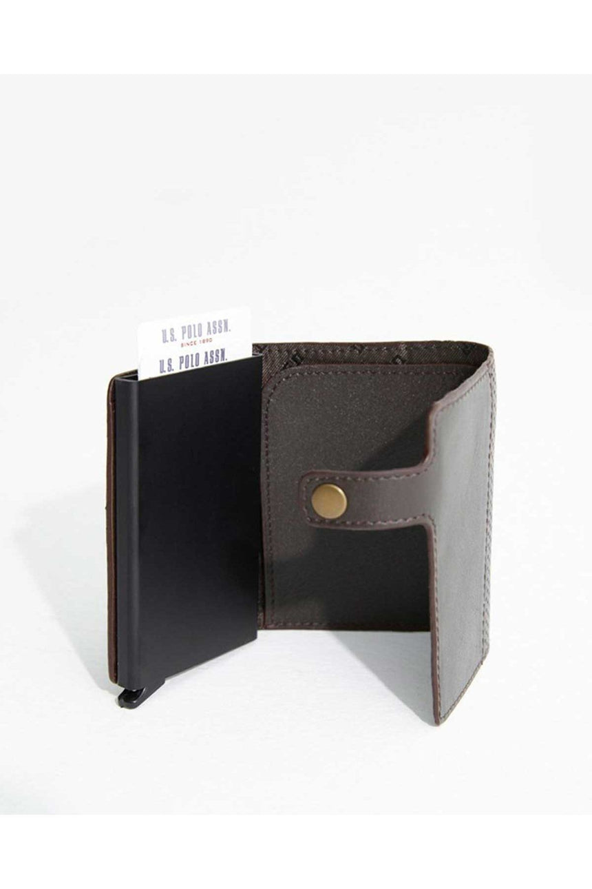 Us Polo Assn Erkek Kartlık Mekanizmalı Kahverengi
