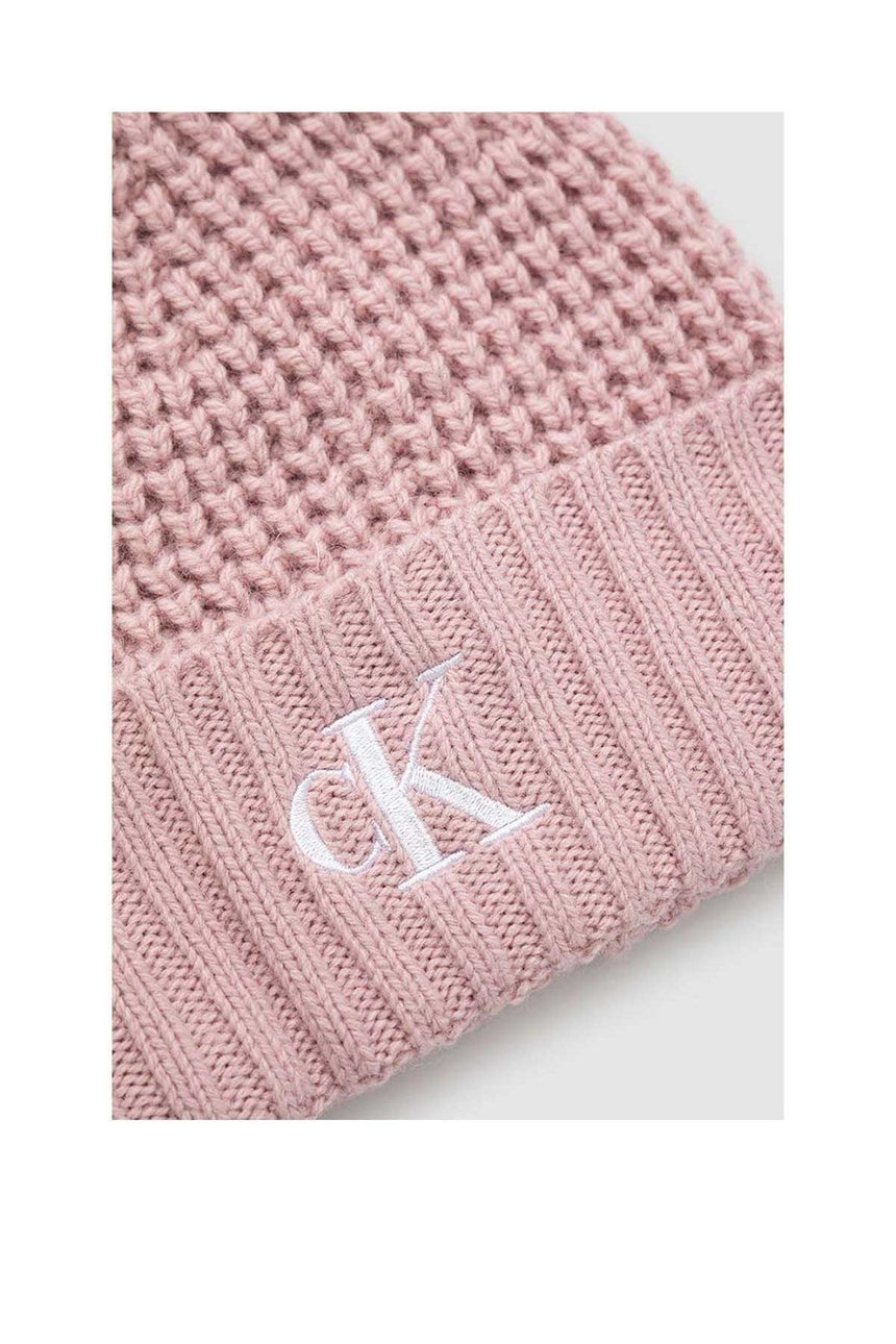 Calvin Klein Beanie Kadın Bere Pink Blush
