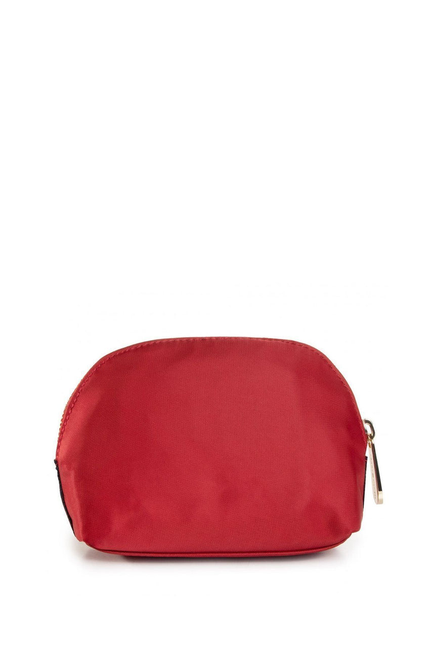 Tommy Hilfiger Poppy Make-Up Bag Corp Makyaj Çantası Arizona Red