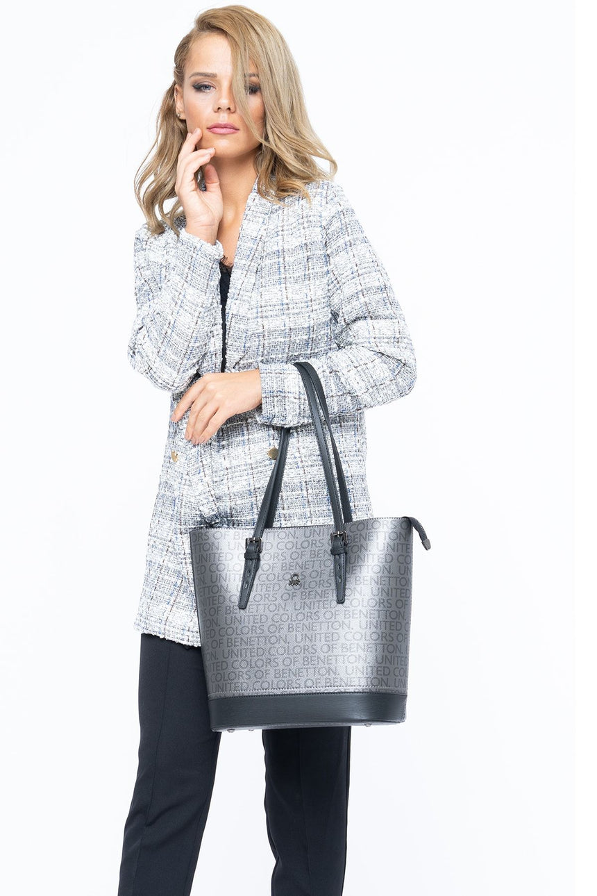 Benetton Mono Klasik Kadın Kol Çantası