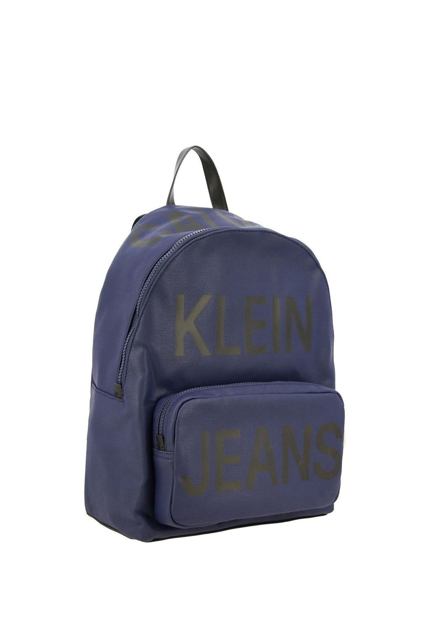 Calvin Klein Coated Logo Campus Bp 40 Sırt Çantası Medieval Blue