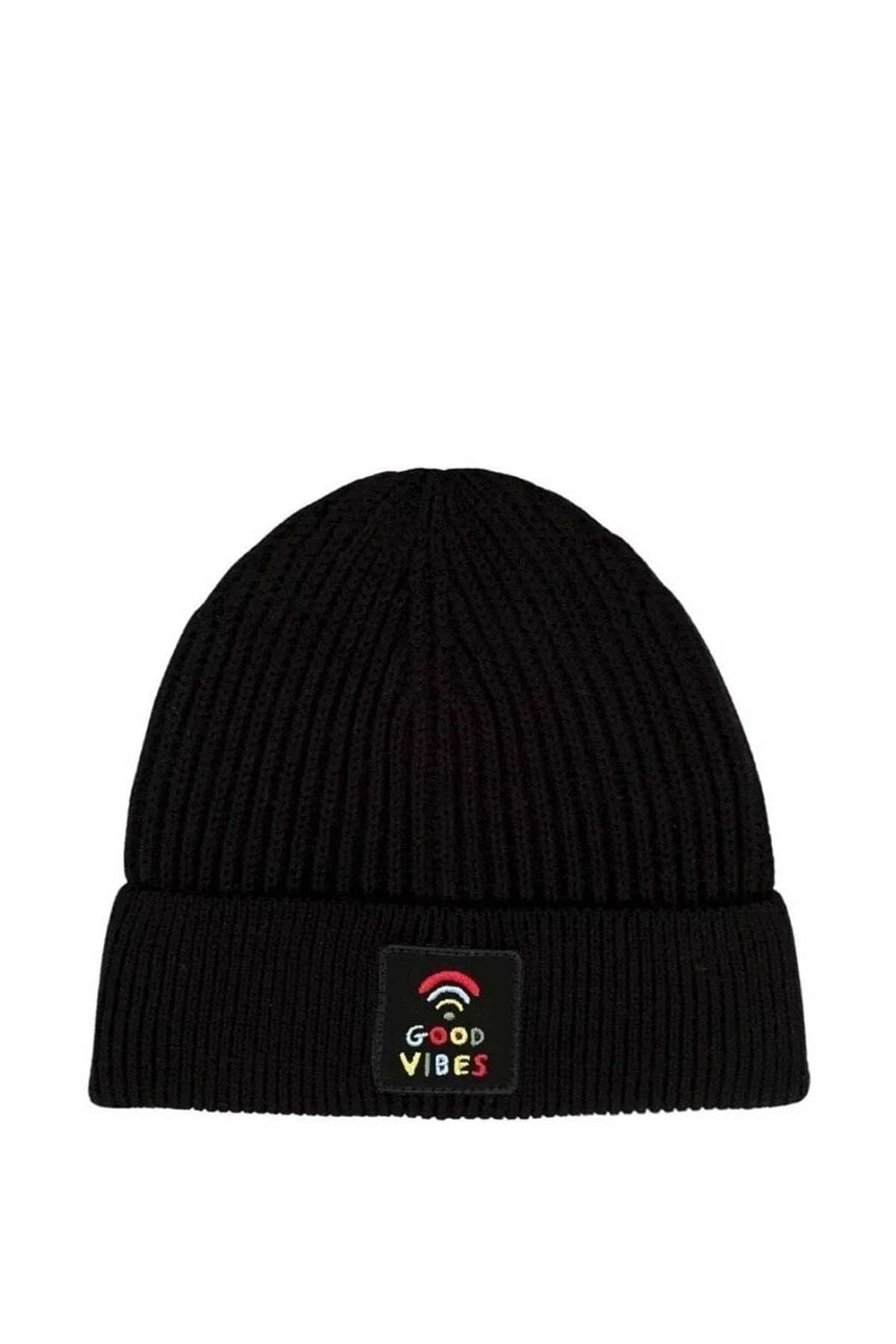 The Socks Company Good Vibes Bere Siyah