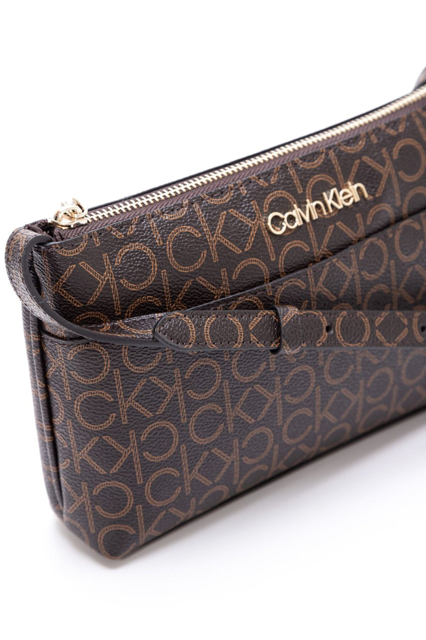 Calvin Klein Ck Must Çapraz Askılı Kadın Çantası Brown Mono