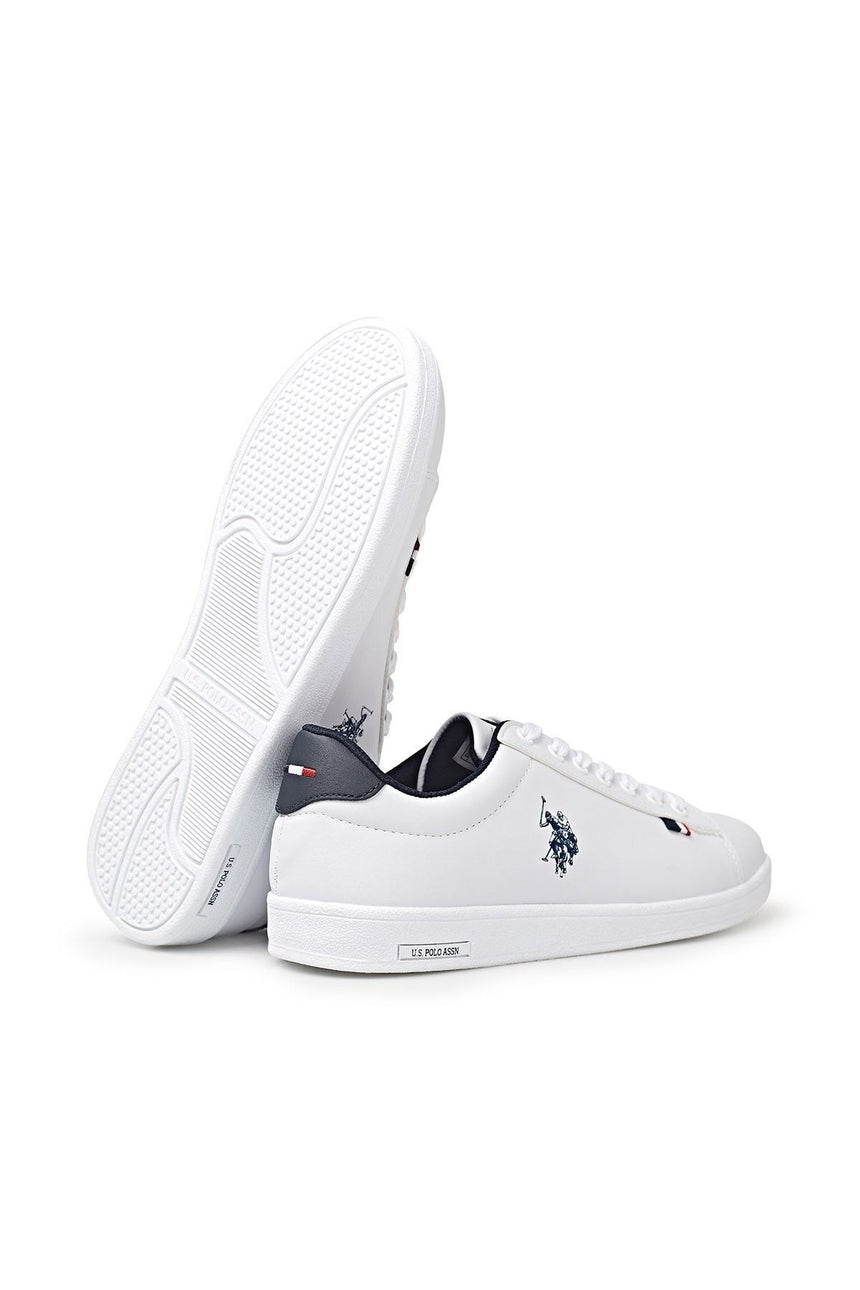 Us Polo Assn 3M Franco Gsn 3Fx Kadın Sneaker Beyaz - Lacivert