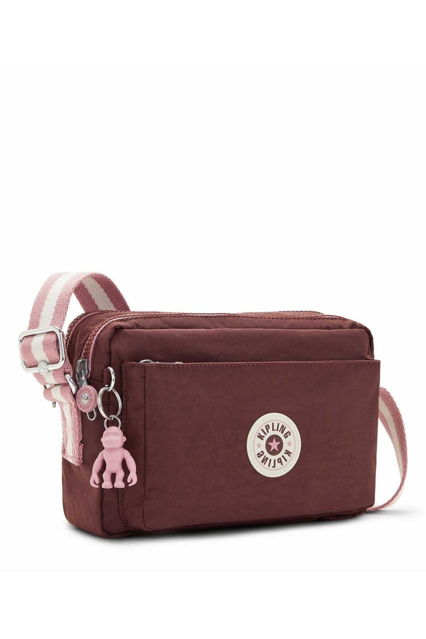 Kipling Abanu Çapraz Askılı Kadın Çantası Mahogany B
