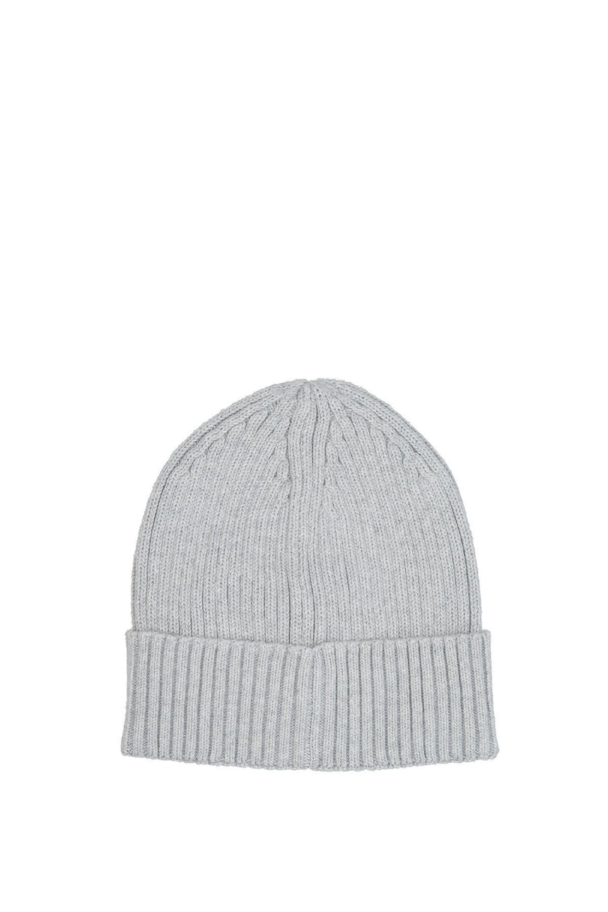 Tommy Hilfiger Tjw Basic Flag Rib Beanie Kadın Bere Pale Grey Heather