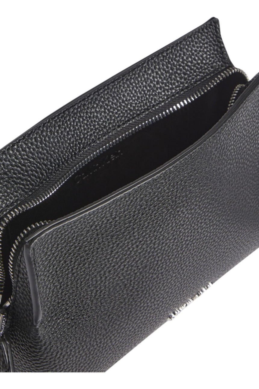 Calvin Klein Kadın Soft Neat Ew Xbody Crossovers Çapraz Askılı Çanta CK Black