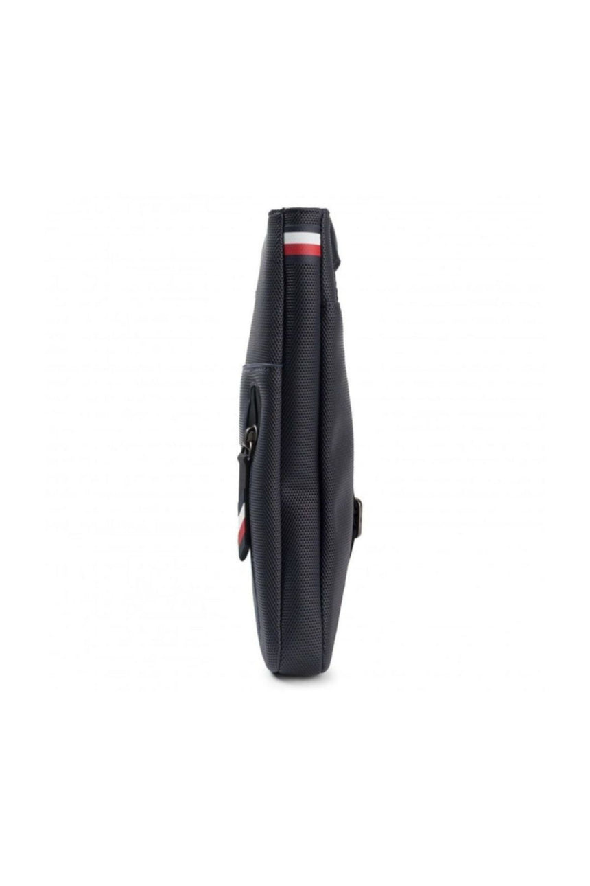 Tommy Hilfiger Essential Pique Çapraz Askılı Erkek Çantası Sky Captain