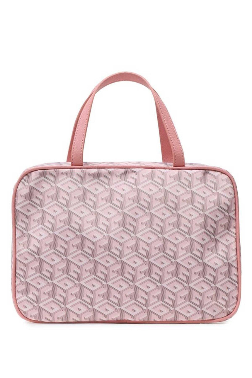 Guess Travel Case Kadın Makyaj Çantası Pale Rose