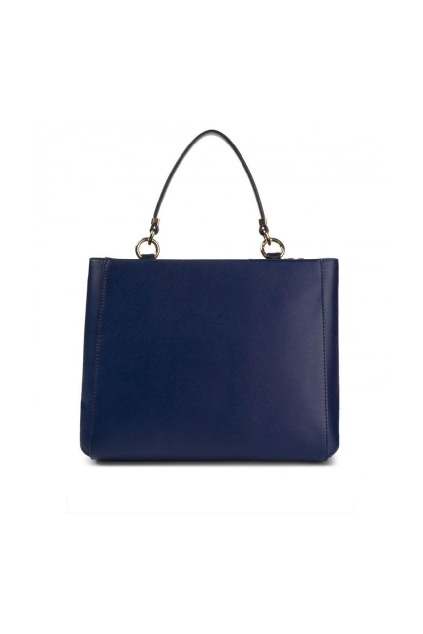 Tommy Hilfiger Smooth Med Satchel Kadın El Çantası Corporate Mix