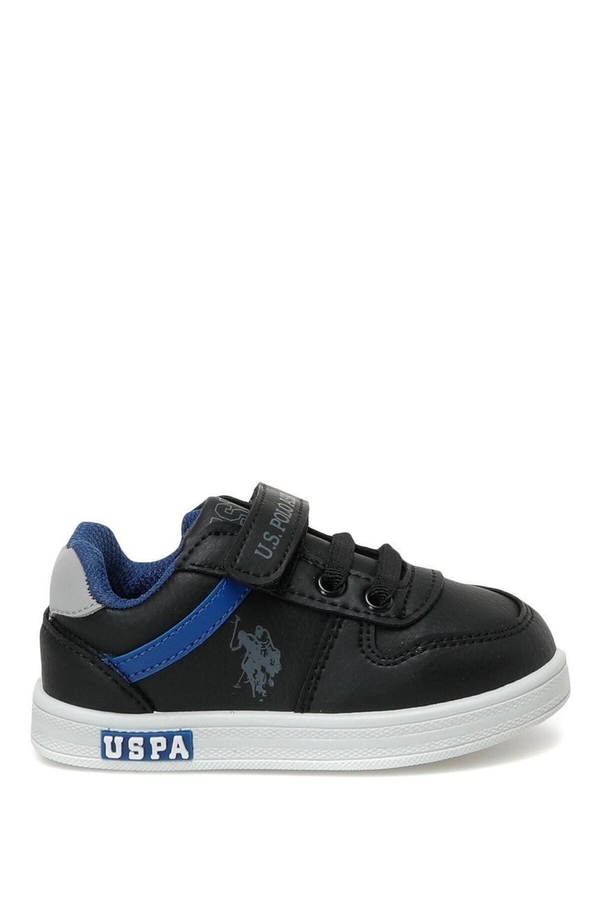Us Polo Assn 2F Bow 2Pr Erkek Çocuk Sneakers Siyah