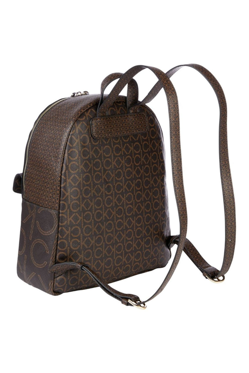 Calvin Clein Mono Scale Kadın Sırt Çantası Brown Mono