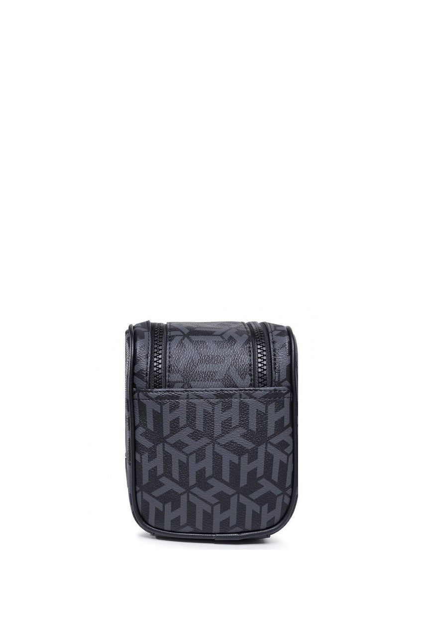 Tommy Hilfiger Coated Canvas Erkek Aksesuar Çantası Black