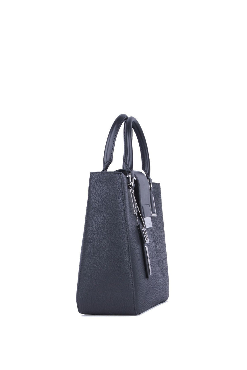 Calvin Klein Valerie Triple Compartment Tote Kadın El Çantası Black