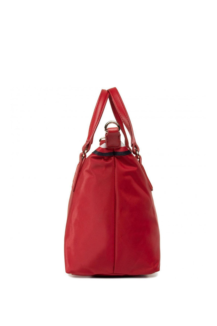 Tommy Hilfiger Poppy Small Tote Corp Kadın El Çantası Arizona Red