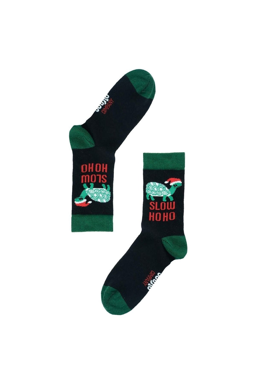 The Socks 3'lü Yılbaşı Desenli Kutulu Çorap Seti Renkli