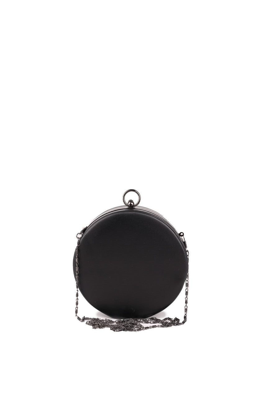 Axpe Sıvama Abiye Çanta Siyah