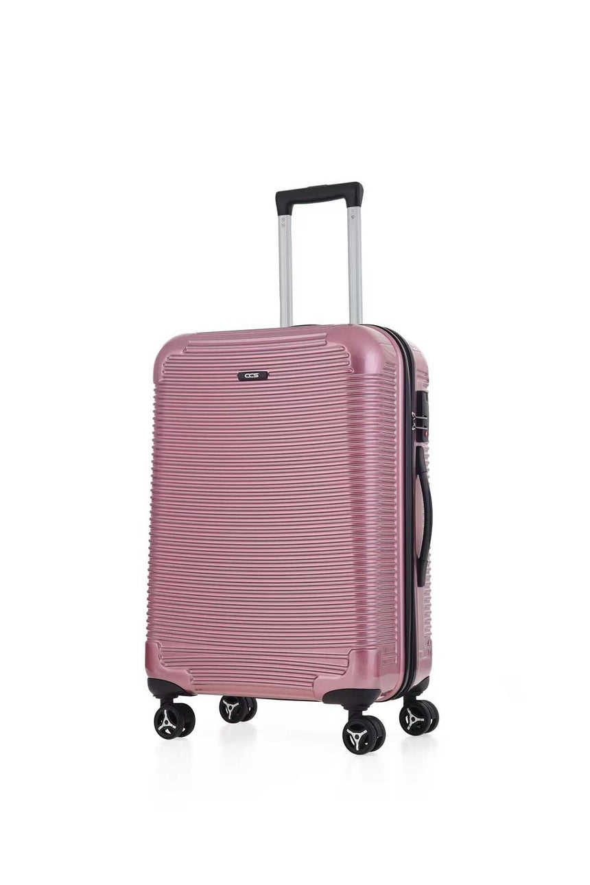 ÇÇS Trolley 65 Cm Valiz Pudra