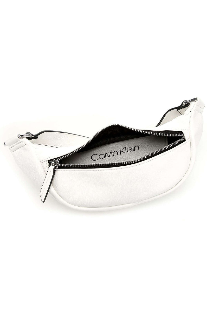 Calvin Klein Ny Shaped Waistbag Md Kadın Bel Çantası White