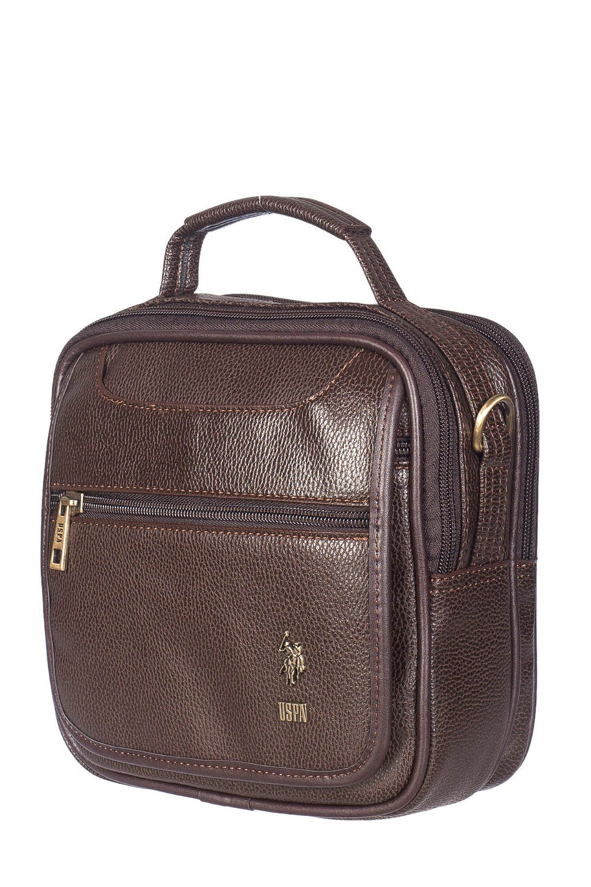 Us Polo Erkek Evrak Çantası Kahve