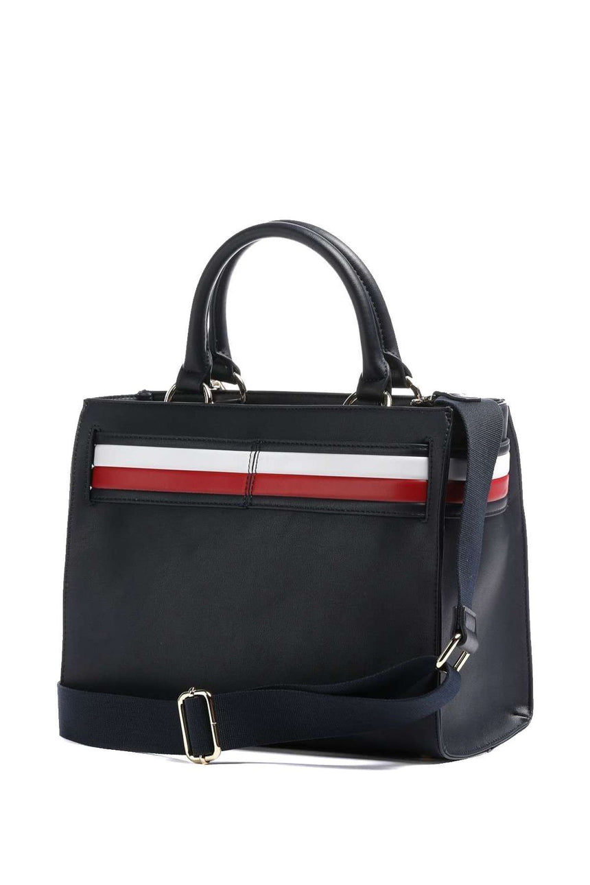 Tommy Hilfiger Th City Satchel Kadın El Çantası Sky Captain