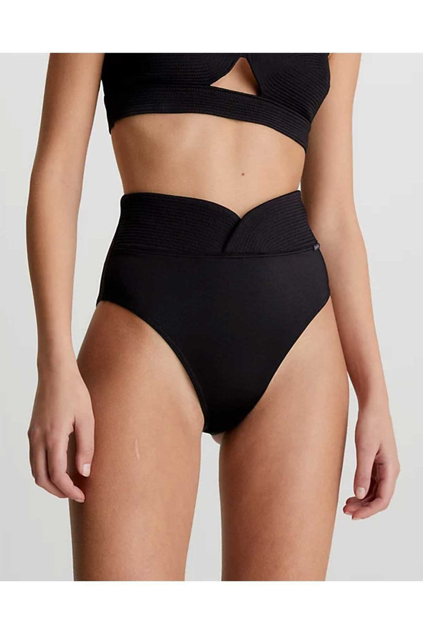 Calvin Klein High Waist Korse Siyah