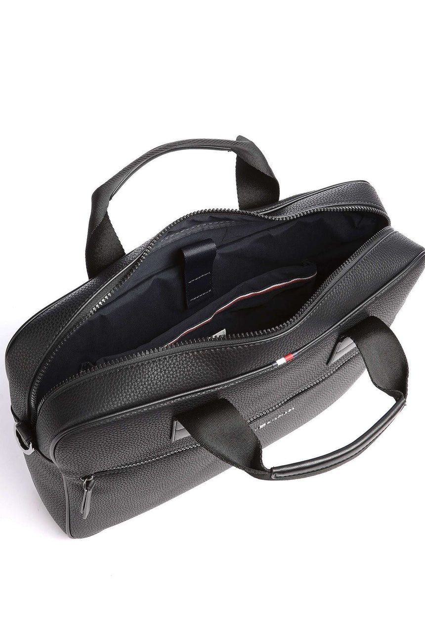 Tommy Hilfiger Essential Erkek Evrak Ve Laptop Çantası Black