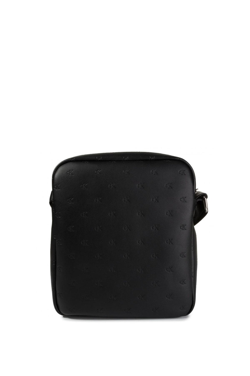 Calvin Klein Smooth Essentials Mono Flat P Çapraz Askılı Erkek Çanta Black