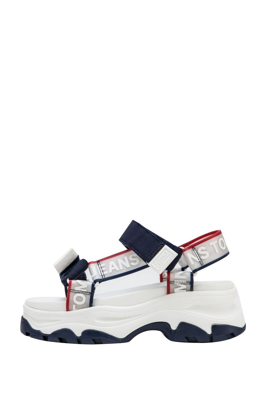 Tommy Hilfiger Pop Color Hybrid Sandal Kadın Sandalet Twilight Navy
