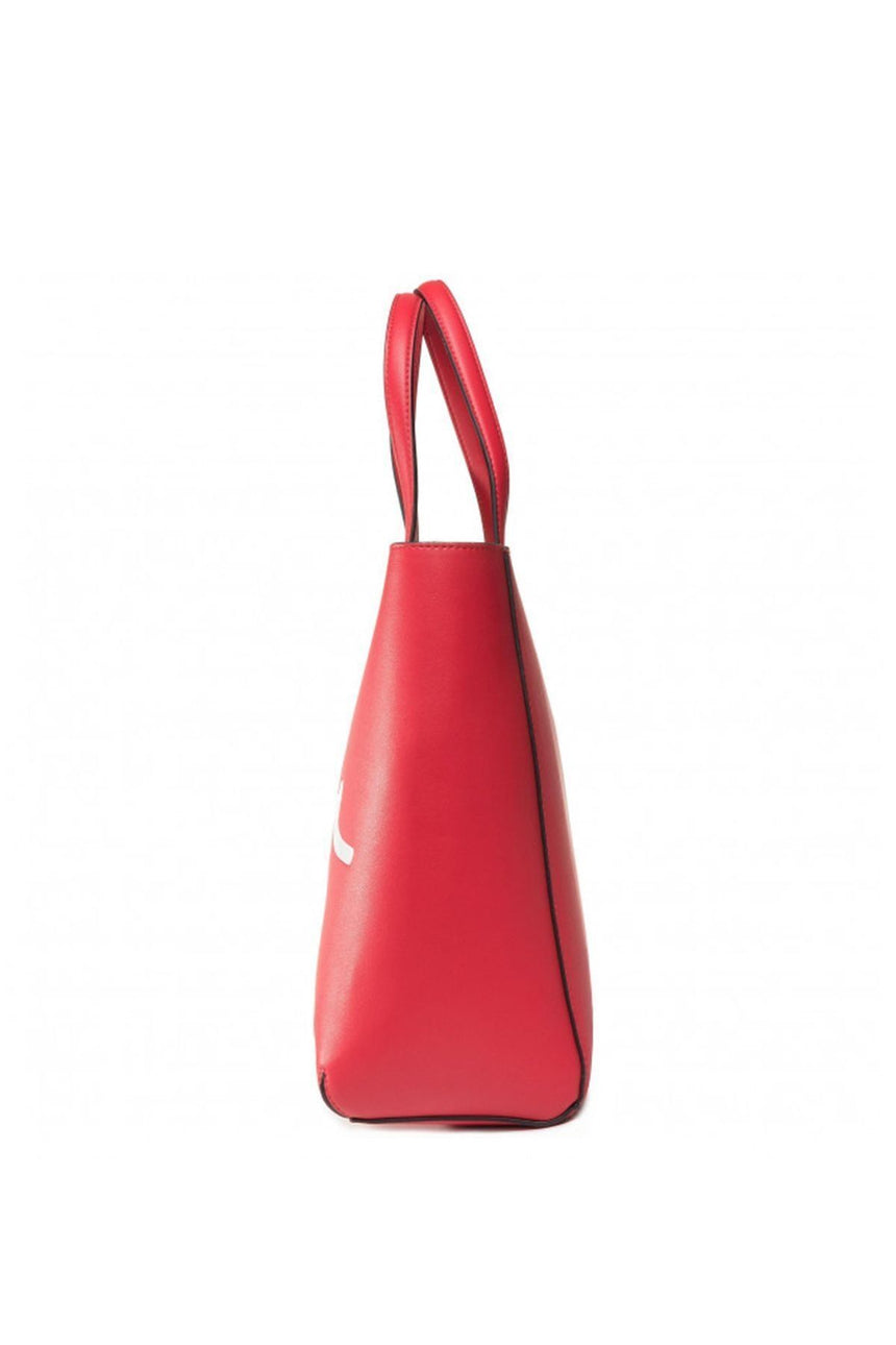 Calvin Klein Sculpted Shopper Kadın El Çantası RACING RED