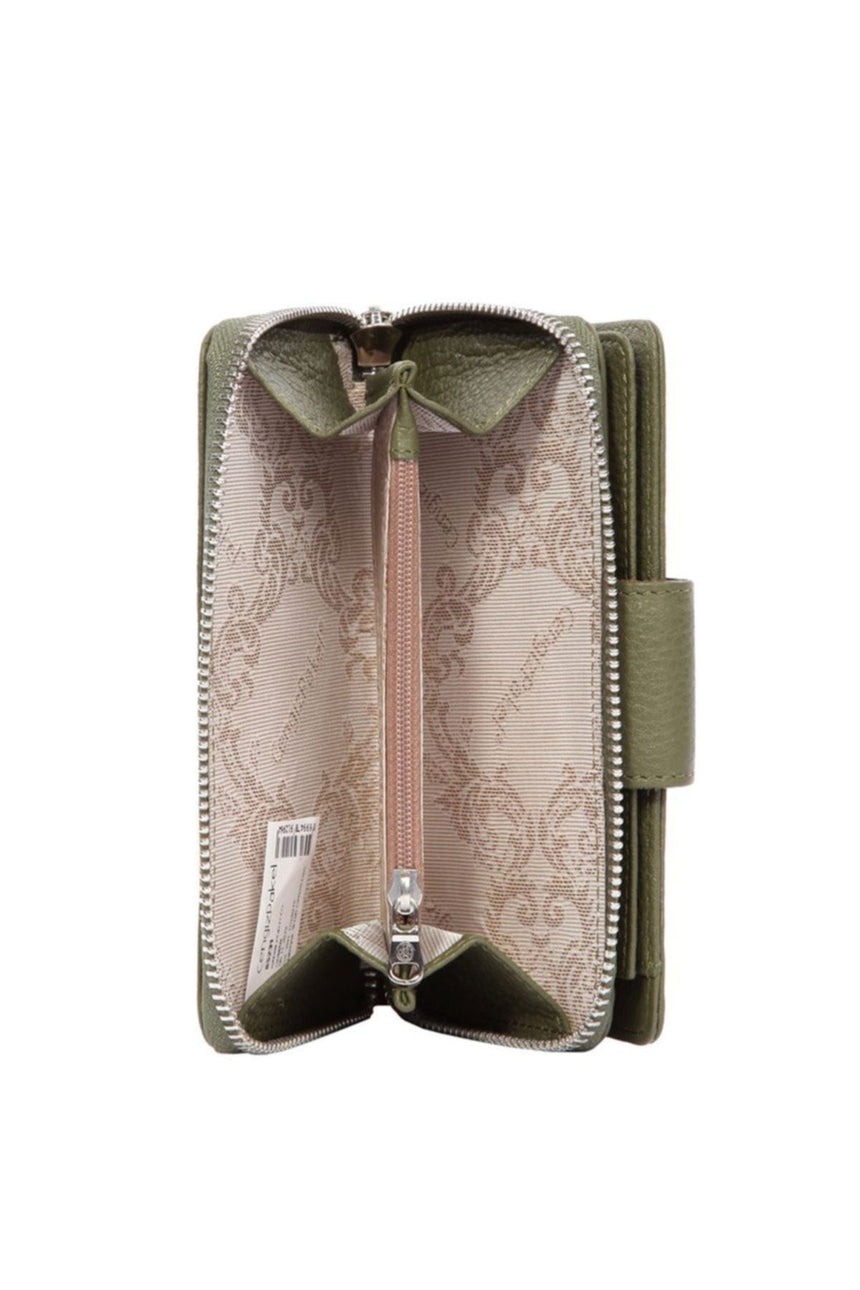 Cengiz Pakel Çok Gözlü Kadın Cüzdanı Orman