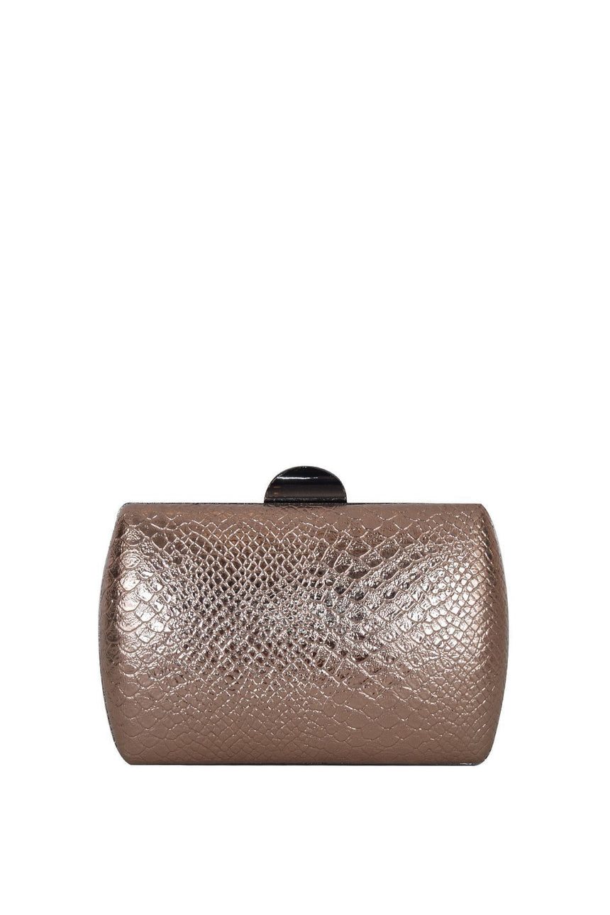 Axpe Zincirli Abiye Çanta Platin