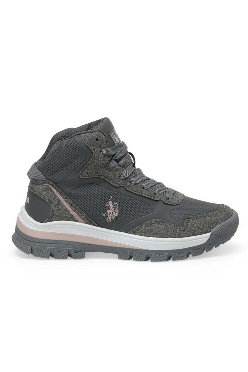 Us Polo Assn 2W Sagan Hi Wmn 2Pr Kadın Ayakkabı Gri