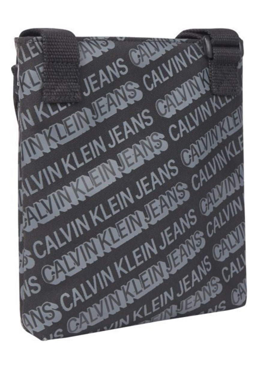 Calvin Klien Micro Flatpack W/Pcktr Çapraz Askılı Erkek Çantası Black