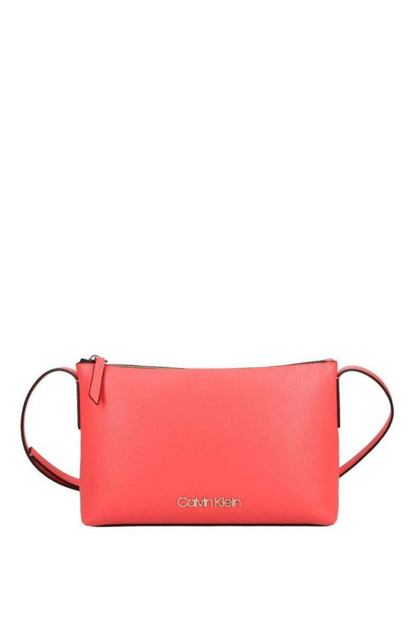 Calvin Klein Neat Crossbody Çapraz Askılı Kadın Çantası Coral