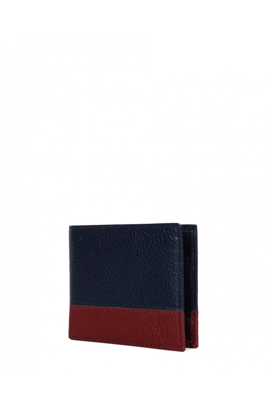 Us Polo Assn Trok Yüzey Erkek Cüzdanı Lacivert - Bordo