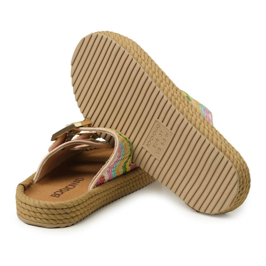 Bohonomad Sydney Kadın Terlik Hasır Multi