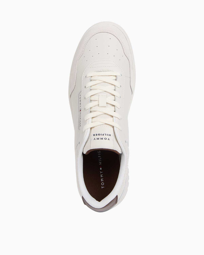 Tommy Hilfiger Basket Core Logolu Sneaker Alabaster